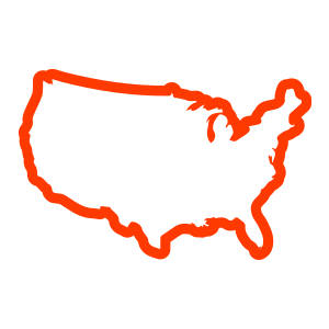 USA Map Icon