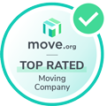 Move.org Top Rated Moving Company badge - Eversafe Moving Co.